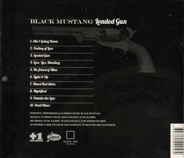 Black Mustang loaded gun1