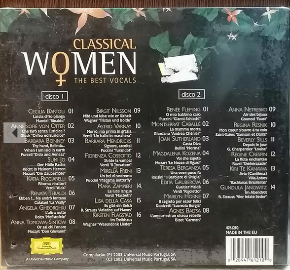 Classical Women The Best Vocalsb