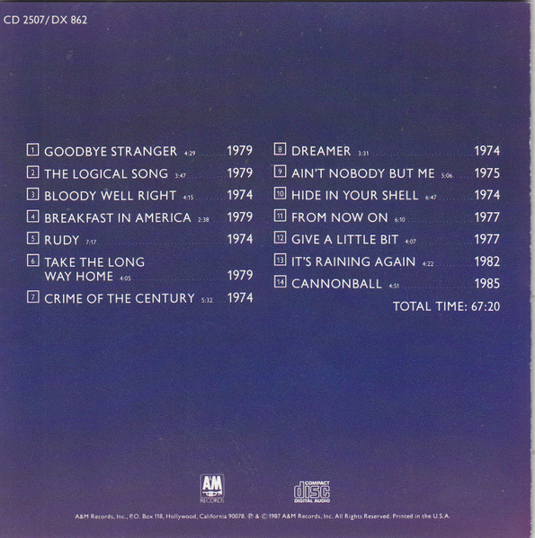 Supertramp Classics3