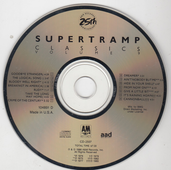 Supertramp Classics4