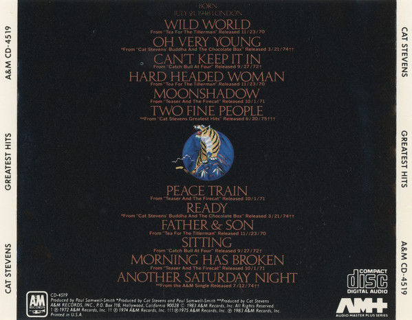 Cat Stevens Greatest83a