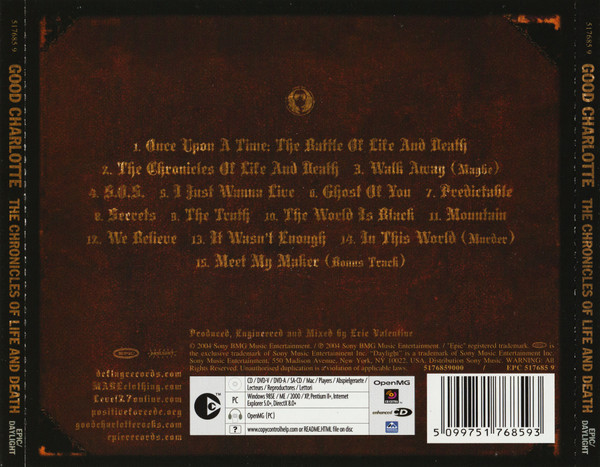Good Charlotte the chronicles1