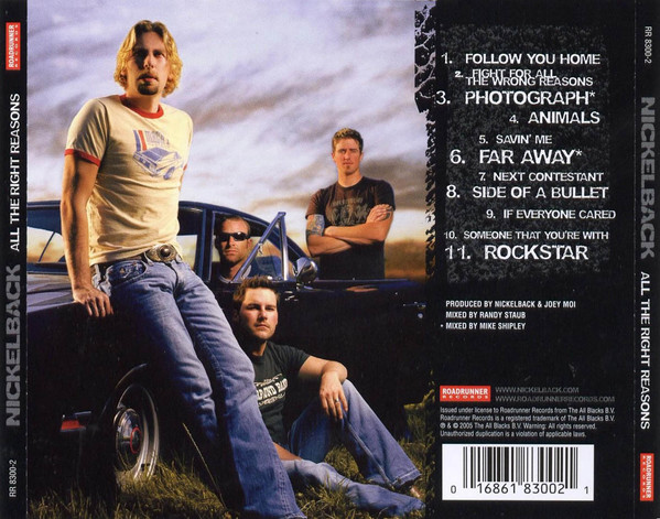Nickelback All the Right1