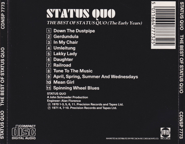 Status Quo Early Years1