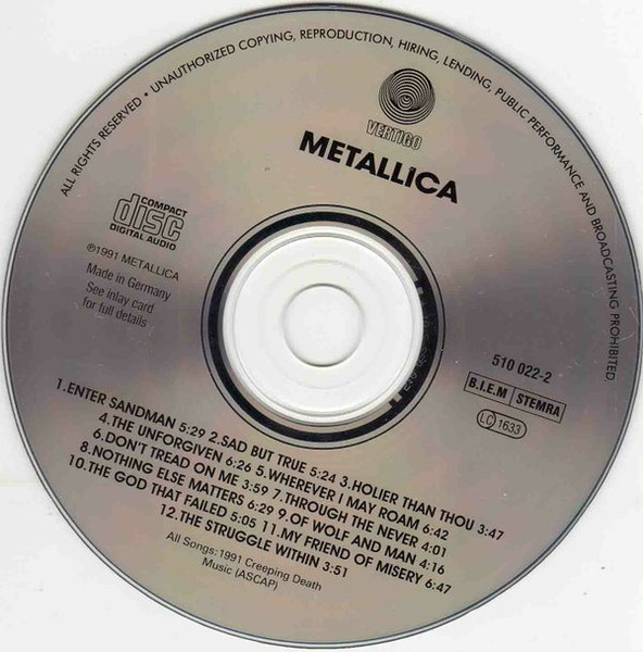 Metallica black album3
