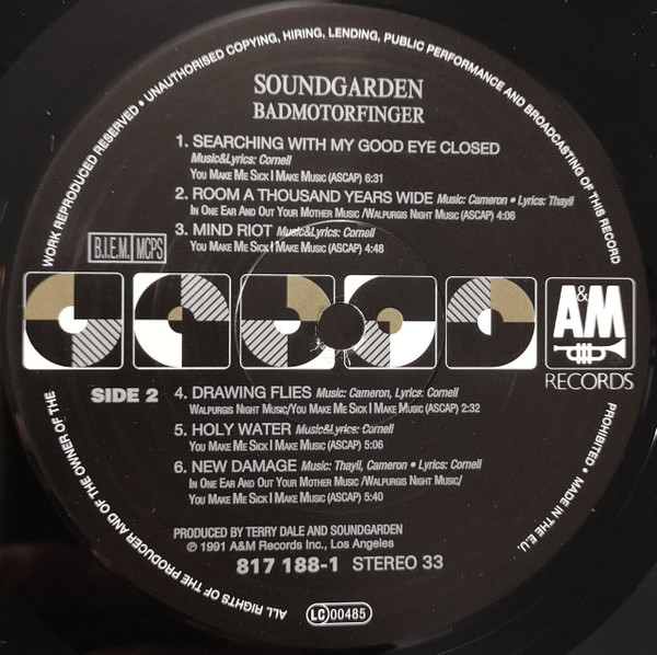 Soundgarden - Badmotorfinger2
