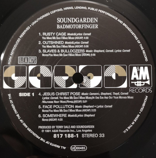 Soundgarden - Badmotorfinger3