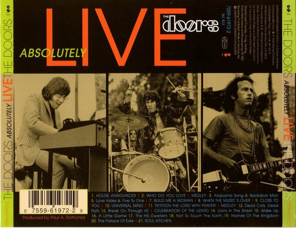 Doors - Absolutely Livecd961