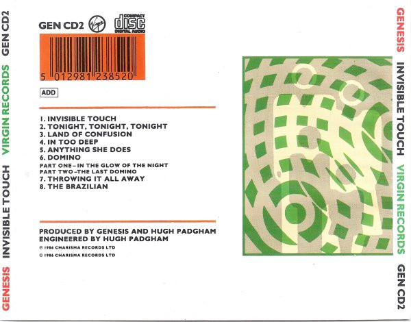 Genesis - Invisible86cdeu
