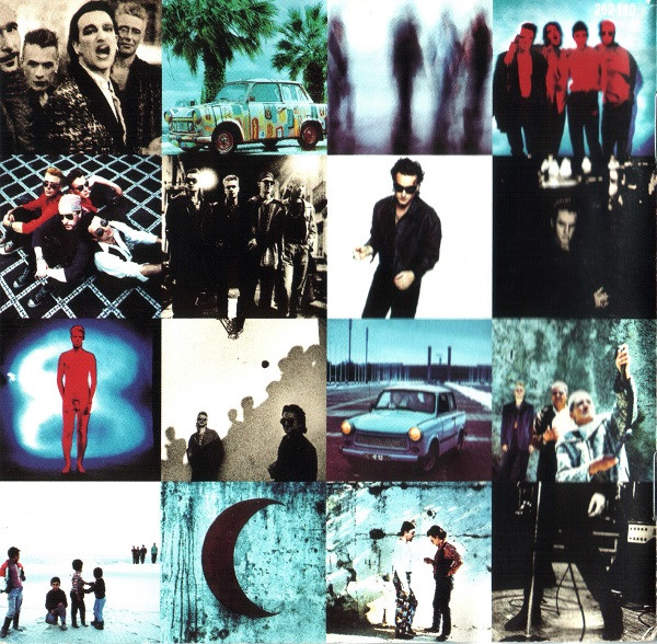 U2 - Achtung baby (cd) 1991eu2